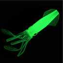 10x 4 inch Glow Luminous Soft Hoochie Squid Octopus Skirts Fishing Lure