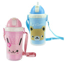 2xKids Animal Printed Pop Up Drinking for Juice Milk Water Travel Cup 300ml