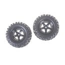 2pcs/lot 1.9" Tires 96mm Wheel 12mm Hex Hub For RC 1:10 Rock Climbing CrawlerBES