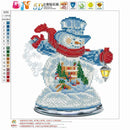 5D Diamond Embroidery Painting Christmas Snowman DIY Cross Stitch Xmas