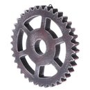 2PCS Retro Wall Hanging Decorative Wooden Gear Home Collectible 29/12cm