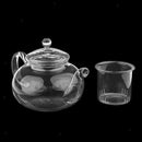 400ml Glass Teapot.Suitable For Teabags, Loose Leaf & Fine Leaf Tea Infuser
