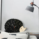 Hedgehog Wall Clock Wooden Animal Clocks Living Room Bedroom Office Decor W T1Q9