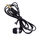 3.5mm Single Side Mono Wire Earphone Earbud Headphone Headset fit for Phone Hf