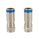 10Pcs F-Type Male Plug Compression Connectors For RG6 Coax Coaxial TV Cable R6A4