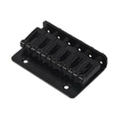 Black 6 string Fixed Hard Tail Guitar Bridge For Strat Guitar