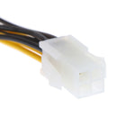 4pin to 8pin motherboard cpu power adapter cable power supply lin Kw