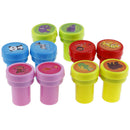 10Pc animal Self-ink Stamps Goody Bag Pinata Fillers Kids Birthday Party Favor3C