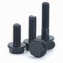 12Pcs M6 Hex Head Flange Screws Frame Bolts Kit- High Tensile 10.9 | L12~35mm