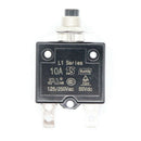 1X 10A Circuit Breaker 12V/24V Push Button Resettable Thermal Circuit Break