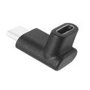 Type-C Male-Female Adaptor Data Syncing Charging Right Angle Converter Cable