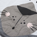 Baby Rugs Creeping Crawling Mat Cartoon Sleeping Rugs, Children Anti-Slip G K6H6