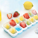 Silicone Ice Cube Tray Ices Jelly Maker Mold Trays with Lid for Whisky Cockt Hn