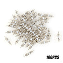 100pcs R12 Car A/C Valve Cores Automobile Air Conditioning Valve Core White A