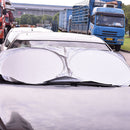 Car Collapsible Sunshade Shield Visor Front Rear Window Curtain Large Visor  Z