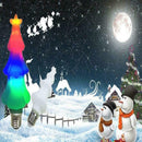 E27 Christmas Tree Shape Light Bulb for Xmas Holiday Party Home Decoration