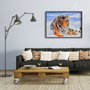 Snow Tiger 5D Diamond Painting DIY Full Round Drill Mosaic Rhinestones Kit