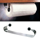 Wall Mounted Stainless Steel Paper Towel Holder Roll Kitchen Organizer M5Q4