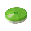 7 Day Weekly Tablet Pill Organizer Medicine Box Case Holder Container Round 3C