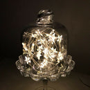 2m 20 LED Star Fairy Lights String Copper Wire Garland Lamp (Cool White) A
