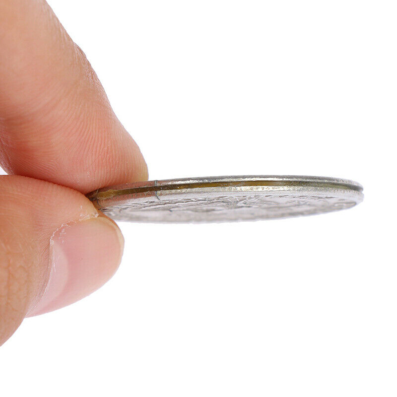 1Pc Three Fold Bite Ccoin Dollars Magic Close-up Magic Tricks Prop Bite Co 3C