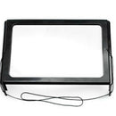 4 LED Lights 3X Magnifier Glass Foldable Hands Free for Reading Full Page WHE