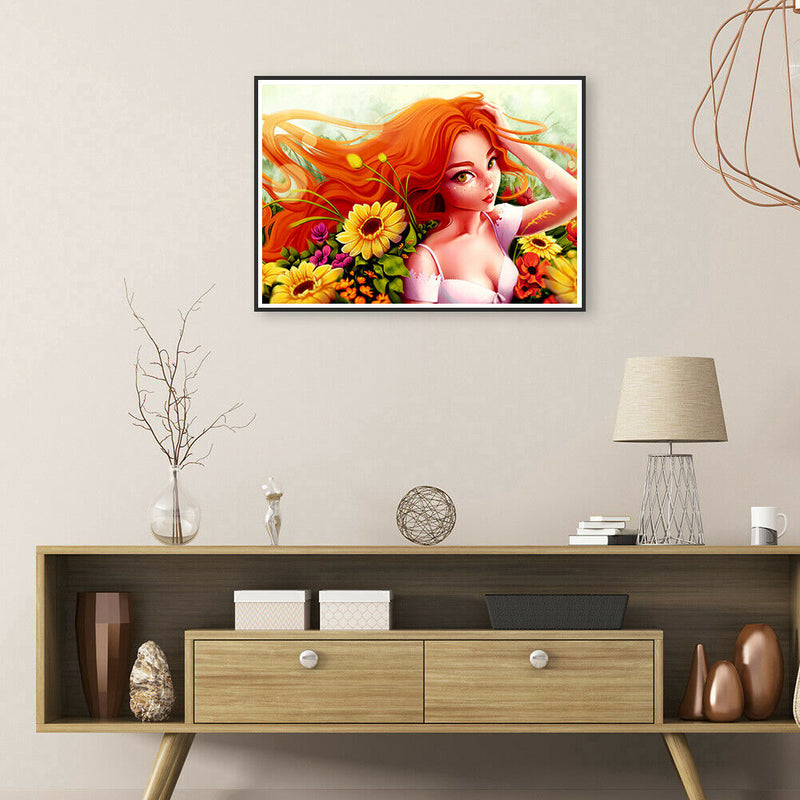 1000 Pieces DIY Paper Puzzle Beauty of Sunflower Jigsaw Picture Toys Decor