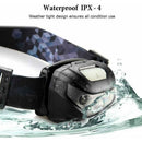 Super Bright Waterproof Head Torch Headlight USB Rechargeable LED Headlamp Fish
