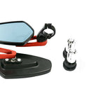 Anti-glare Motorcycle Motorbike Rearview Mirrors W / Universal Adjustable Screw