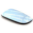 Blue Side Mirror Glass + Holder for OPEL Astra H 2004-2008 6428786 6428785