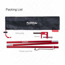 Naturehike Camping Folding Lamp Pole Portable Ultralight Light Pole for Out I6C9