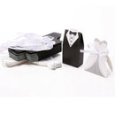 30 pairs dragee candy Box groom + bride  for Wedding