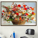 Flower Basket 5D DIY Diamond Painting Embroidery Cross Stitch Home Decor