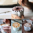 1X(Milk Jug, 900ml Handheld Coffee Creamer Milk Frothing Pitcher Jug Cup Wi