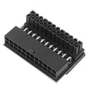 90 Degree Desktop Motherboard ATX 24Pin Female to 24Pin Male Power Adapter A