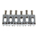 6pcs Tremolo Fixed Bridge Saddles with Wrench for Strat Electric Guitar