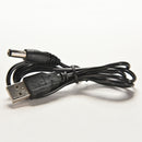 New Durable A Male To DC 5.5mm x 2.1mm Plug DC Power Supply Socket Cable Cord