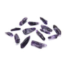 100g Natural Purple Amethyst Points Quartz Crystals Rough Rock Specimens HealES
