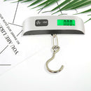 50kg/110lb Digital Electronic Luggage Scale Travel Bag Fish Hook Scales (B)