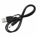 USB male 3.5 Ã— 1.35 Millimeter DC plug barrel connector Power line 42 cm