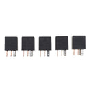 5 Pieces Micro 30A 5-Pin IP67 Automotive Changeover Relay for Car Bike Boat