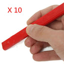 10 x 175mm Carpenters Pencils Black Lead For Builders Joiners Woodwork Hobby LJ