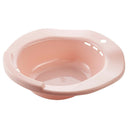 Plastic Sitz Bath Tub Basin for Pregnant Hemorrhoids Avoid Squating Pink