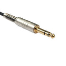 6.35Mm Male To Male Trs Stereo Audio Electric Guitars Cable With Metal Hous T1K4