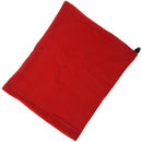 Unisex Fleece Thermal Snood Hat Neck Warmer Ski wear Scarf (Red)