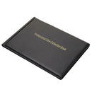 240 Grids PVC Coin Collection Book Money Holder Penny Storage Album (Black)