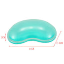 Clear Green Soft Heart Shape Gel Wrist Rest Computer Laptop Mouse Pad