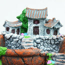 Artificial Flowers Succulent Plants Mini Fairy Garden with Sweet House for DY1F5