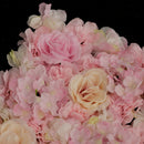 Artificial Silk Flower Wall Panel Photo Backdrop DIY Wedding Venue Decorations