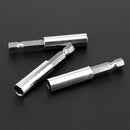10pcs 1/4 Inch Bit Holder Screwdriver Bit Extension Bar Connecting Piece